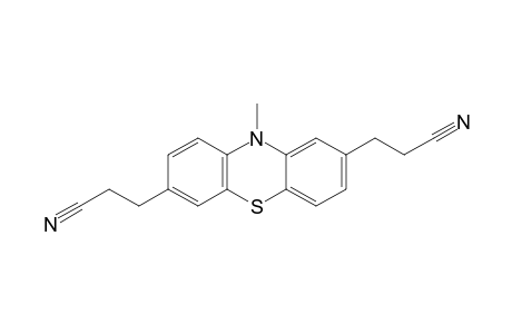 3-[7-(2-cyanoethyl)-10-methyl-2-phenothiazinyl]propanenitrile