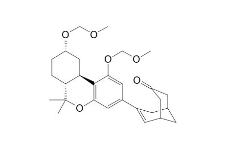 3-[(6aR,9S,10aR)-1,9-bis(methoxymethoxy)-6,6-dimethyl-6a,7,8,9,10,10a-hexahydrobenzo[c]chromen-3-yl]bicyclo[3.3.1]non-3-en-7-one (autogenerated)