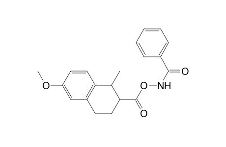 Methyl 2-benzamido-1,2,3,4-tetrahydro-6-methoxynaphthalene-2-carboxylate