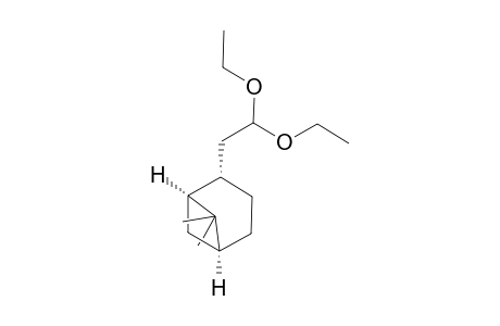 (cis)-2-(2,2-diethoxyethyl)-6,6-dimethylbicyclo[3.1.1]heptane