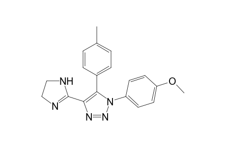 1-(p-Methoxyphenyl)-4-(2-imidazolinyl)-5-(p-methylphenyl)-1,2,3-triazole