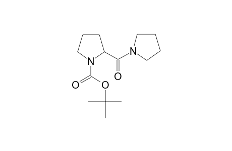 Pyrrolidine, 1-T-butoxycarbonyl-2.alpha.-[1-pyrrolidylformyl]-