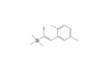 (Z)-1-(2-Iodo-2-trimethylsilylethenyl)-2,5-dimethylbenzene