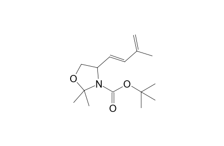 2,2-Dimethyl-4-[(R)-(E)-3-methylbuta-1,3-dienyl]oxazolidin-3-carboxylic acid t-butyl ester
