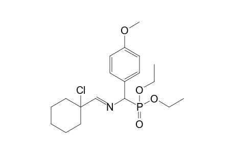 (E)-(1-chlorocyclohexyl)methylene-[diethoxyphosphoryl-(4-methoxyphenyl)methyl]amine