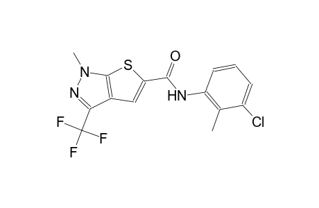 1H-thieno[2,3-c]pyrazole-5-carboxamide, N-(3-chloro-2-methylphenyl)-1-methyl-3-(trifluoromethyl)-