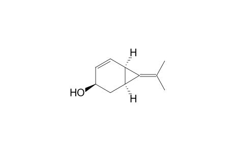 (1a,3b,6a)-7-(1'-methylethylidene)bicyclo[4.1.0]hept-4-en-3-ol