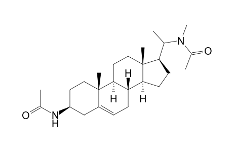 Acetamide, N-[(3.alpha.)-3-(acetylamino)pregn-5-en-20-yl]-N-methyl-