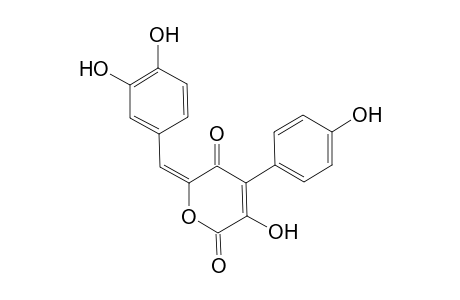 2H-Pyran-2,5(6H)-dione, 6-[(3,4-dihydroxyphenyl)methylene]-3-hydroxy-4-(4-hydroxyphenyl)-