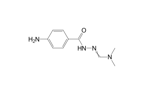 4-amino-N-[dimethylaminomethyleneamino]benzamide
