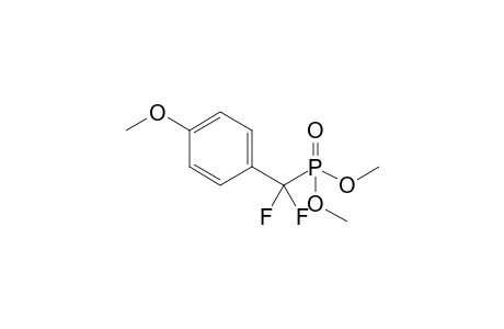 4-[(Dimethylphosphono)difluoromethyl]methoxybenzene