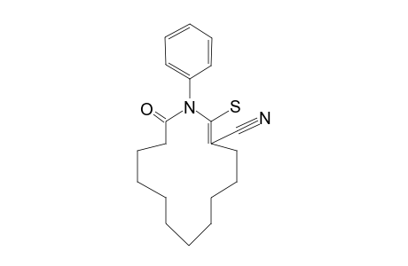 2-MERCAPTO-14-OXO-1-PHENYL-1-AZACYCLOTETRADEC-2-ENE-3-CARBONITRILE