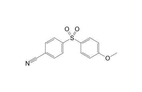 4-((4-methoxyphenyl)sulfonyl)benzonitrile