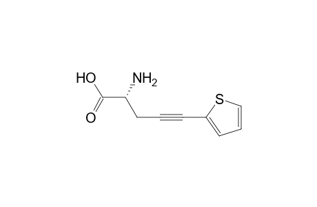 (2R)-2-Amino-5-thienyl-4-pentynoic acid
