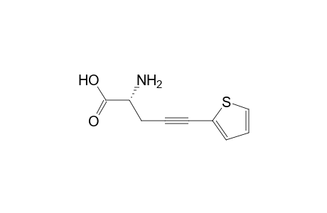 (2R)-2-Amino-5-thienyl-4-pentynoic acid