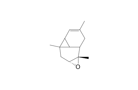 Cyclopropa[4,5]naphth[1,2-b]oxirene, 1,3a,3b,4,4a,5a,5b,5c-octahydro-2,3b,5a-trimethyl-, (3a.alpha.,3b.alpha.,4a.beta.,5a.beta.,5b.alpha.,5c.alpha.)-