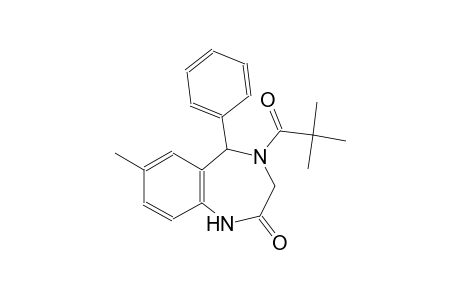 2H-1,4-benzodiazepin-2-one, 4-(2,2-dimethyl-1-oxopropyl)-1,3,4,5-tetrahydro-7-methyl-5-phenyl-