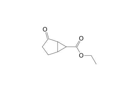 BICYCLO[3.1.0]HEXANE-6-CARBOXYLIC ACID, 2-OXO-, ETHYL ESTER, (1alpha,5alpha,6beta)-