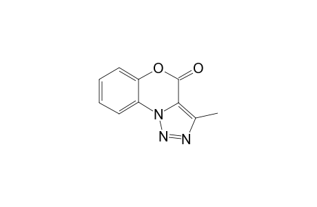 3-Methyl-4H-[1,2,3]trizolo[5,1-c][1,4]benzoxazin-4-one