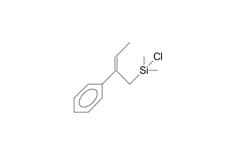 2-Phenyl-1-(chloro-dimethylsilyl)-(Z)-2-butene