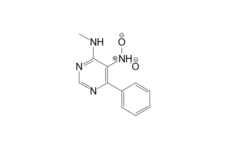 N-Methyl-(5-nitro-6-phenyl)pyrimidin-4-yl)-amine