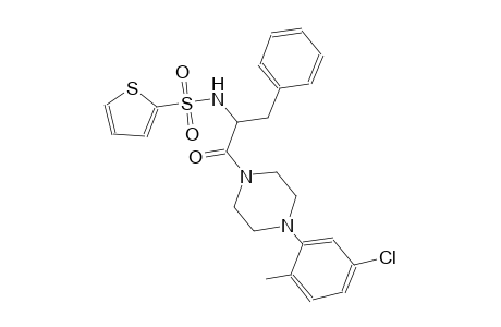 2-thiophenesulfonamide, N-[2-[4-(5-chloro-2-methylphenyl)-1-piperazinyl]-2-oxo-1-(phenylmethyl)ethyl]-