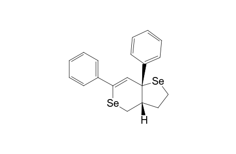 (3aR,7aR)-6,7a-diphenyl-2,3,3a,4-tetrahydroselenopheno[3,2-c]selenin