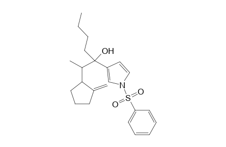 (.alpha..xi.)-.alpha.-Butyl-..alpha.-[(1.xi.)-1-[(.xi.)-2-methylenecyclopentyl]ethyl]-1-(phenylsulfonyl)-1H-pyrrole-3-methanol