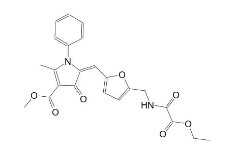 1H-pyrrole-3-carboxylic acid, 5-[[5-[[(2-ethoxy-1,2-dioxoethyl)amino]methyl]-2-furanyl]methylene]-4,5-dihydro-2-methyl-4-oxo-1-