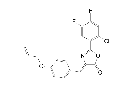 (4Z)-4-[4-(allyloxy)benzylidene]-2-(2-chloro-4,5-difluorophenyl)-1,3-oxazol-5(4H)-one