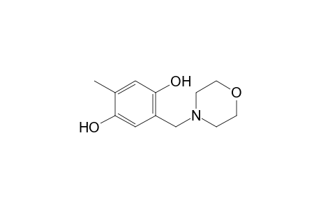 1,4-Benzenediol, 2-methyl-5-(4-morpholinylmethyl)-