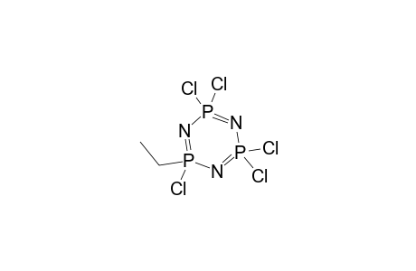 1-Ethylpentachlorocyclotriphosphazene