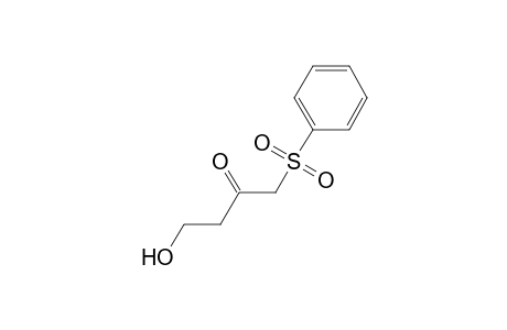 2-Butanone, 4-hydroxy-1-(phenylsulfonyl)-