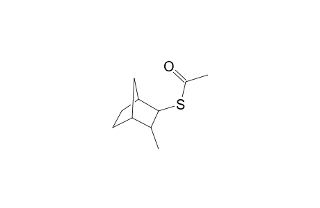 2-Acetylthio-3-methyl-norticyclene