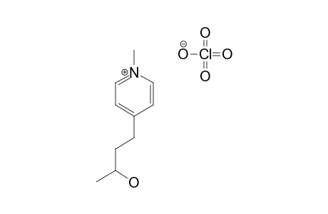 1-Methyl-4-(3-hydroxybutyl)pyridinium Perchlorate