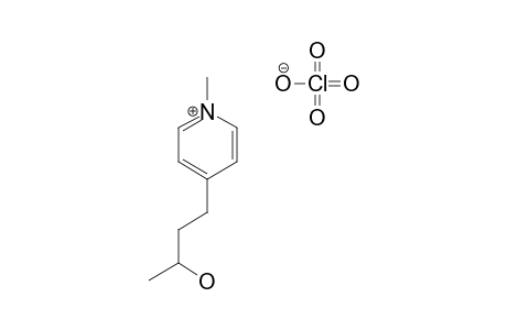 1-METHYL-4-(3-HYDROXYBUTYL)-PYRIDINIUM-PERCHLORATE