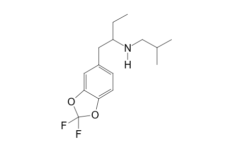 N-iso-Butyl-[3,4-(difluoromethylene)dioxyphenyl]butan-2-amine