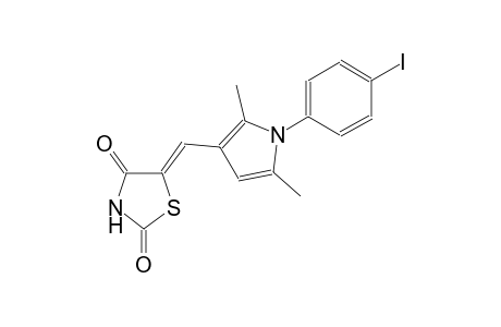 (5Z)-5-{[1-(4-iodophenyl)-2,5-dimethyl-1H-pyrrol-3-yl]methylene}-1,3-thiazolidine-2,4-dione