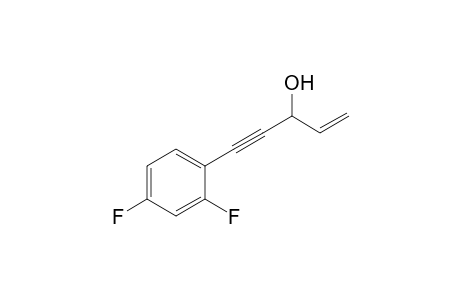 1-[2',4-Difluorophenyl]-3-hydroxy-4-penten-1-yne