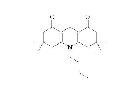 10-butyl-3,3,6,6,9-pentamethyl-4,5,7,9-tetrahydro-2H-acridine-1,8-dione