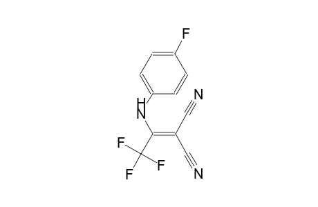 2-[2,2,2-trifluoro-1-(4-fluoroanilino)ethylidene]malononitrile
