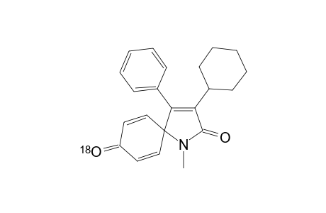 3-Cyclohexyl-1-methyl-4-phenyl-1-azaspiro[4.5]deca-3,6,9-triene-2,8-dione