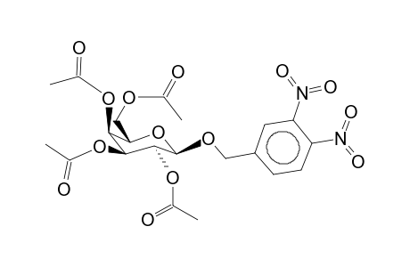 3,4-Dinitrobenzyl-2,3,4,6-tetra-O-acetyl-b-d-galactopyranoside