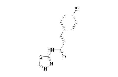 (2E)-3-(4-bromophenyl)-N-(1,3,4-thiadiazol-2-yl)-2-propenamide