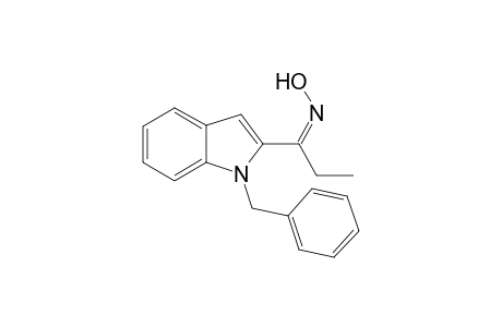 (Z)-(1-(1-Benzyl-1H-indol-2-yl)-1-propanone oxime