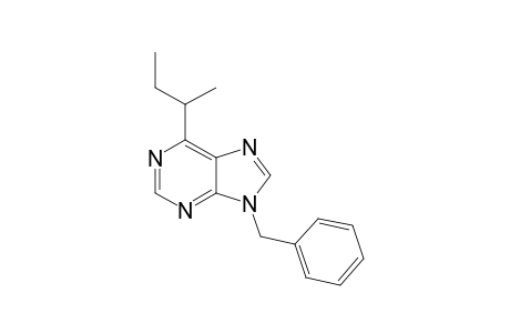 9-BENZYL-6-(BUT-2-YL)-PURINE