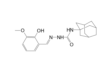 2-hydroxy-3-methoxybenzaldehyde N-(1-adamantyl)semicarbazone