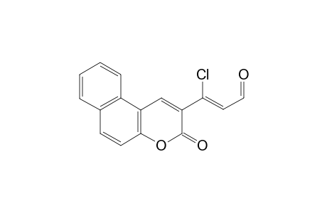 3-(2'-Formyl-1'-chlorovinyl)benzo[5,6]coumarin
