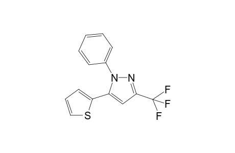 1-Phenyl-5-(thiophen-2-yl)-3-(trifluoromethyl)-1H-pyrazole