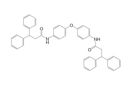 N-(4-{4-[(3,3-diphenylpropanoyl)amino]phenoxy}phenyl)-3,3-diphenylpropanamide